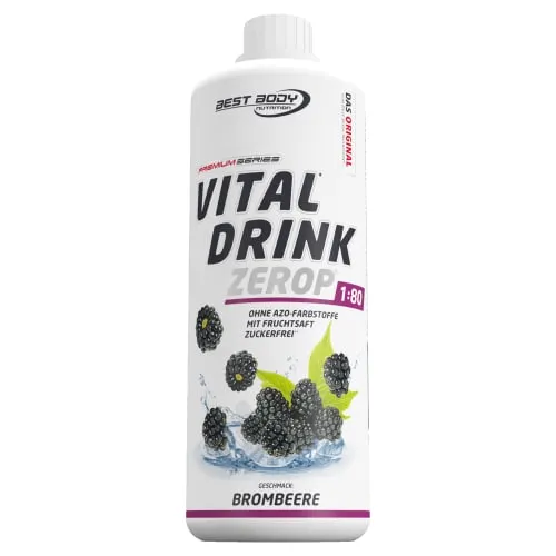 Vital Drink Konzentrat - 1000ml - Blackberry
