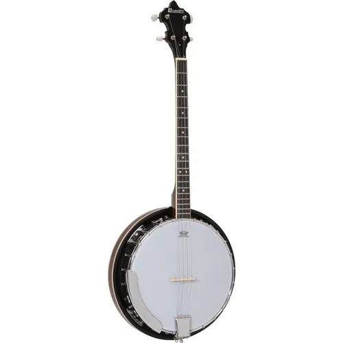 DIMAVERY BJ-04 Banjo, 4-saitig (26255005) - Hochwertiges 4-saitiges Banjo für Musiker, ideal für leidenschaftliche Spieler. Mit präziser Verarbeitung und ansprechendem Klang für unvergessliche Auftritte.