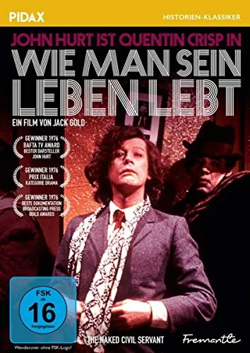 Wie man sein Leben lebt (The Naked Civil Servant) / Preisgekrönter Film mit John Hurt nach der Autobiographie von Quentin Crisp (Pidax Historien-Klassiker)