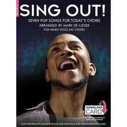 Sing Out! 7 Pop Songs For Today's Choirs - Book 4 (Book & Audio Download): Chorbuch, E-Bundle, Download (Audio) für #F# Gemischter Chor (SAT)