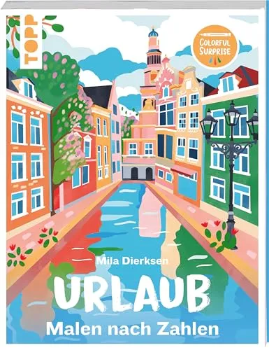 Colorful Surprise - Urlaub: Malen nach Zahlen