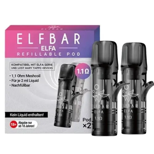 ELFBAR - Elfa (2 ml) Leerpod (2 Stück)