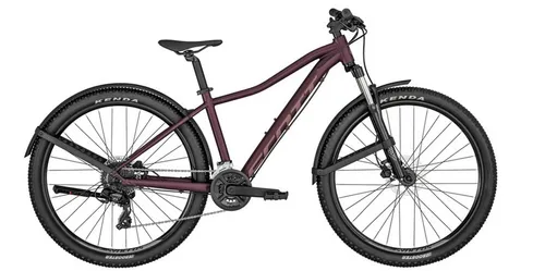 Scott Mountainbike Contessa Active 50 EQ - Mountainbike mit leichtem Alu-Rahmen, Suntour Gabel und 16 Gängen – ideal für Abenteuer und Alltag, inklusive Schutzblechen und Ständer.