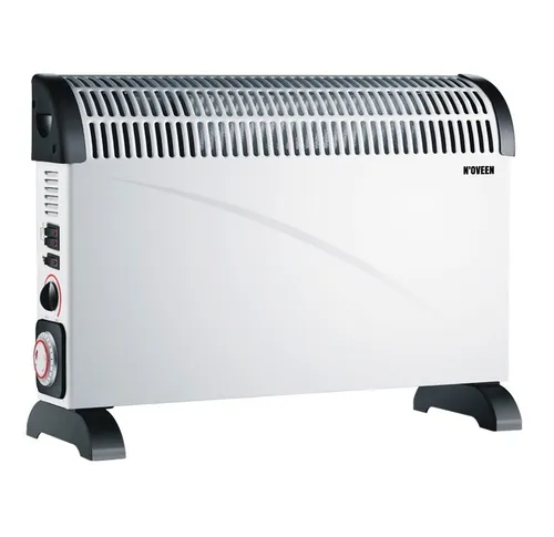 N'OVEEN elektrischer Konvektor mit TURBO-Funktion - Elektroheizungen mit 750/1250/2000 W, ideal für schnelle Wärme und angenehmes Raumklima dank integriertem Timer.