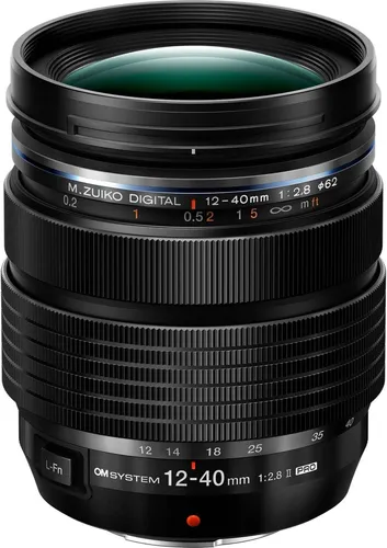 Olympus OM SYSTEM M.Zuiko Digital ED 12-40mm F2.8 II PRO - Universelles MFT-Zoomobjektiv, IP53-Wetterschutz und 50 % leichter als Standard-Zooms