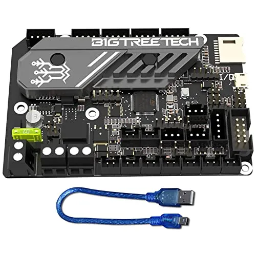 BigTreeTech SKR MINI E3 V3.0 3D Drucker Steuerung - Zubehör für Tablet PCs, leistungsstarke Steuerplatine für präzises 3D-Drucken und einfache Anpassungsmöglichkeiten.