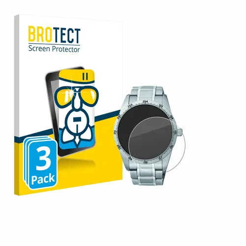 3x Panzerfolie Schutzglas für Seiko 5 Sports SRP513K1 Displayschutz