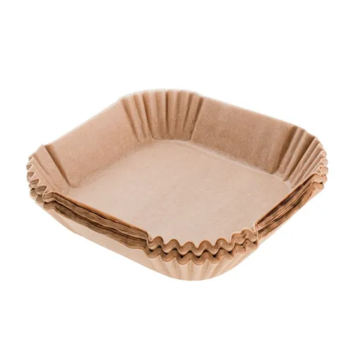 Adler AD 6731 Papiereinlagen für Heißluftfritteuse, 100 Stück, 16 × 16 × 4,5 cm