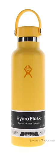 Hydroflask Standard Flex Cap 621 ml Sunbeam - Thermobehälter mit flexibler Kappe, ideal für heiße und kalte Getränke, hält deine Getränke stundenlang auf der perfekten Temperatur.