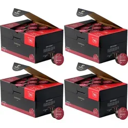 Tchibo Cafissimo Vorratsbox Espresso kräftig Kaffeekapseln – 384 Stück für intensiven Genuss - Kaffee: 384 Kaffeekapseln mit kräftigen Röstaromen, nachhaltig & fair gehandelt – ideal für Espresso-Liebhaber.
