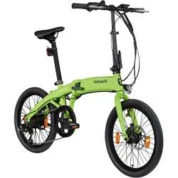 Tretwerk Akimbo E Bike 20 Zoll Klapprad Elektrofahrrad 360Wh 155 - 190 cm hellgrün