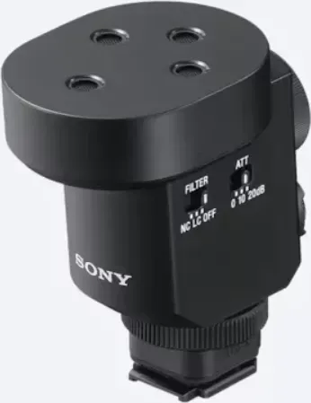 Sony ECM-M1 - Kabelloses Mehrkapsel-Shotgun-Mikrofon, hohe Klangqualität und flexible Anwendung für Content Creation überall
