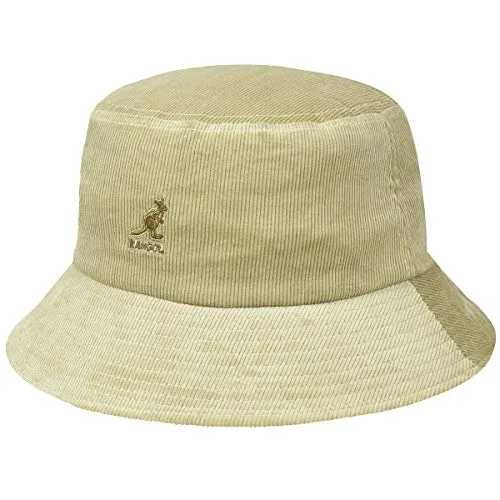 Kangol Cord Bucket Baskenmütze - Fischerhüte für Herren, aus feiner Walkordel gefertigt für zeitlosen Stil und Komfort in jeder Saison.