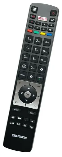 Originale Telefunken TV Fernbedienung für D50F272N4CW | D50F277N4CW | D50F278X4CW | D50F282I4CW | D50F283B4CW | D50F289F4CW