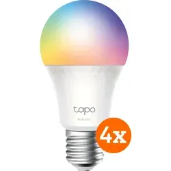 TP-Link Tapo L535E - Weißes und farbiges Licht - E27 - 4er-Pack