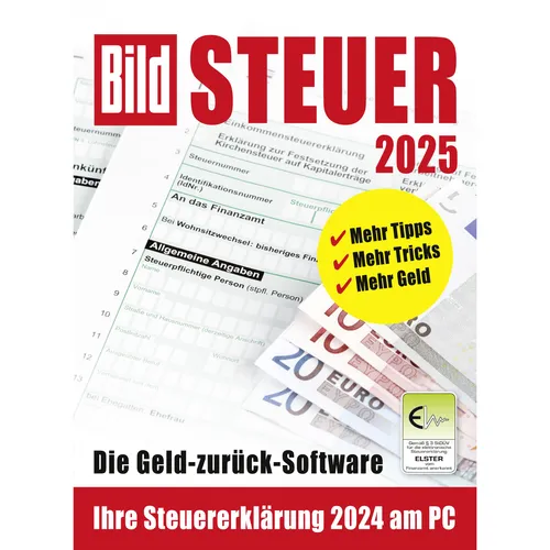 Steuertipps BILDSteuer 2024 Download Code (1 User, 1 Geräte/User, unbegrenzt) (88284016)
