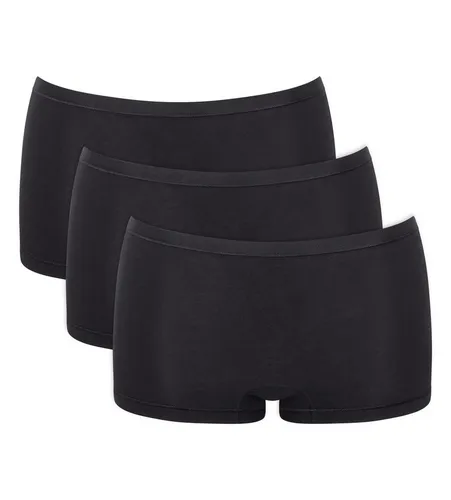 sloggi Panty 3er Pack GO Daily Cotton - Atmungsaktive Baumwollshorts - Funktionsunterwäsche mit edlem Taillenband und perfekter Passform für ein angenehmes Tragegefühl. Modern geschnitten und ideal für jeden Tag.