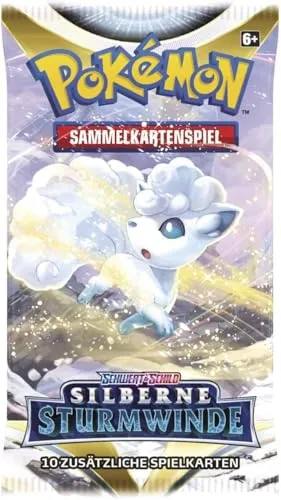 AMIGO Pokémon (Sammelkartenspiel), PKM SWSH12 Booster DE: COLLECTIBLE_CARD, 10 zufällig sortierte Karten, 1 Code-Karte für Online-Boosterpack