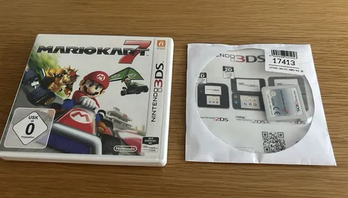 Mario Kart 7 für Nintendo 3DS - Rennspaß für unterwegs - Klassisches Rennspiel von Nintendo, ideal für spannende Multiplayer-Rennen und Spaß im Handheld-Format.