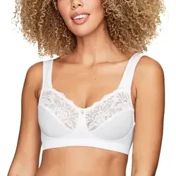 Swegmark BH Support Soft Bra Weiß C 80 Damen