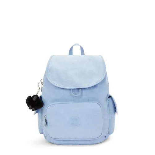 Kipling CITY PACK S Kleiner Rucksack, Blau - Tagesrucksäcke mit verstellbaren Rucksackgurten und praktischem Roboteraffen-Griff, ideal für den Alltag und Ausflüge.