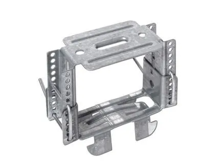Knauf justierbarer Direktabhänger für CD-Profile 60/27 - Baumarkt - Flexibel einstellbar für eine präzise Montage von CD-Profilen, ideal für Trockenbauprojekte.