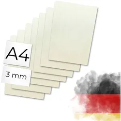 Sperrholz Birke 3mm - Premium Holzplatten für kreative Projekte - Unsere 3mm Birkenholzplatten bieten eine glatte Oberfläche für präzise Schnitte und Gravuren. Ideal für Basteln, Modellbau und DIY-Projekte – perfekte Qualität für Ihre kreativen Ideen.