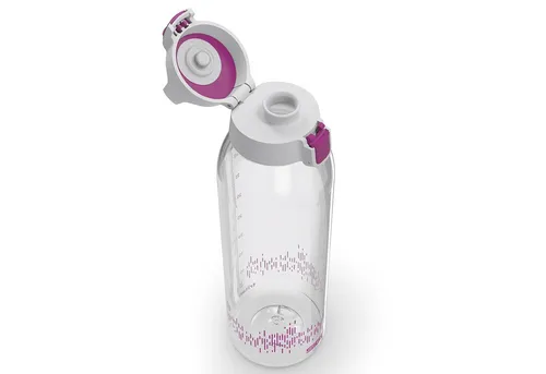 SIGG Total Clear One MyPlanet Berry 1.5L - Trinkflasche aus recyceltem Tritan, kratzresistent und BPA-frei. Ideal für umweltbewusste Verbraucher, die auf Nachhaltigkeit setzen.