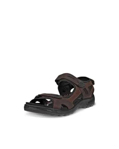 ECCO Herren Offroad Sandalen, Mocha, 49 EU - Wanderschuhe mit ECCO Premium-Leder, 3-Punkt-Anpassbarkeit und innovativer FLUIDFORM Technologie für optimalen Komfort und Stabilität auf jedem Terrain.