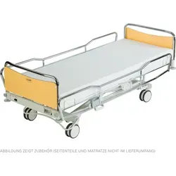 Lojer Krankenhausbett ScanAfia X ICU E-490 - Zuverlässiges Krankenhausbett mit elektrischer Trendelenburg-Funktion, ergonomischem Design und einfacher Handhabung für medizinisches Personal. Ideal für alle Krankenhausstationen.