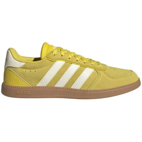 adidas Damen Breaknet Sleek Suede Sneaker 42 | EU 42 beige/gelb - Stylische und robuste Damen-Sneaker für den Alltag. Farbe: Beige/Gelb; Größe: 42. Ideal für Freizeitaktivitäten. Entdecken Sie weitere adidas-Highlights im Bergfreunde.de Online-Shop!
