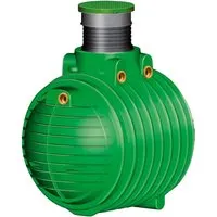 Abwasser-Sammelgrube GARANTIA Columbus 3700 L - Wasserspeicher & Regentonnen, großer 3700 L Speicher für effiziente Abwasserentsorgung, Lieferung frei Bordsteinkante