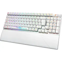 ASUS ROG Strix Scope II 96 RX Wireless Gaming Tastatur - Optische Gaming Tastatur mit kabelloser Verbindung und RGB-Beleuchtung, ideal für Gamer, die Präzision und Flexibilität schätzen.