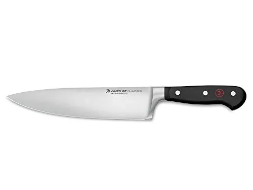 Gastronoble Classic Kochmesser 20 cm - Hochwertiges Küchenmesser - Küchenmesser aus rostfreiem Stahl, ideal für präzise Schneidarbeiten, mit handgeschärfter Klinge und hervorragender Qualität von Wusthof.