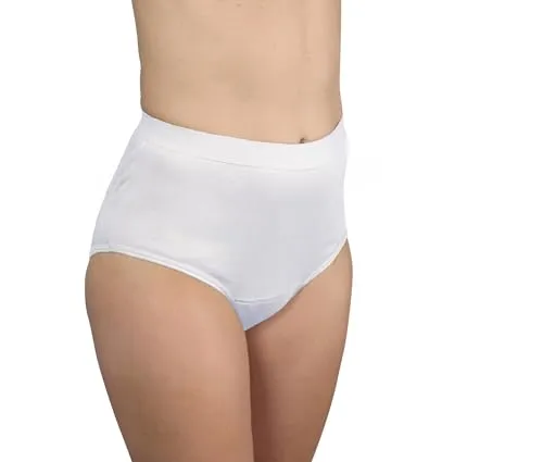 Hydas Damen Inkontinenzslip mit integrierter Saugeinlage, waschbar, Größe 42/44 - Diskreter Inkontinenzslip für Damen, der sich anfühlt wie normale Unterwäsche. Mit integrierter Saugeinlage für hohen Tragekomfort und schnelle Trocknung. Pflegeleicht bis 95°C, ideal für den täglichen Einsatz.