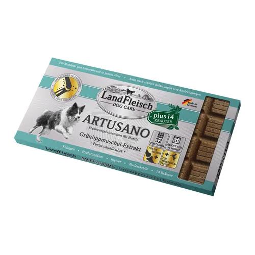LandFleisch Dog Care Artusano 200 g | Grünlippmuschel für Hunde