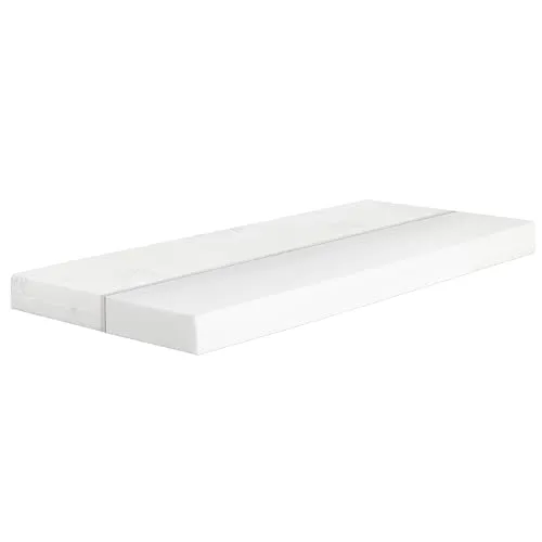 roba Kindermatratze 90 x 200 cm safe asleep® - Comfort Air Roll - Hochwertige Matratze für Kinderbetten, mit abnehmbarem Jacquard Bezug und atmungsaktivem Design, ideal für einen gesunden Schlaf von Babys und Kleinkindern.