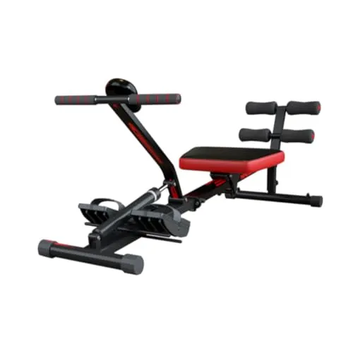 Kendox RowShaper - Rudergerät für effektives Cardio & Krafttraining - Rudergerät mit innovativer Hydraulik-Technologie, ideal für ganzheitliches Training. 36 Intensitäten und LCD Display für optimale Kontrolle über Zeit, Kalorien und Wiederholungen.