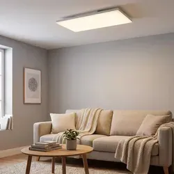 LEDVANCE LED Panel-Leuchte Planon Frameless 60x30 cm - Lampen für Innenanwendungen mit warmweißem Licht, ideal für Wohn- und Schlafräume. Schnelle Installation und eine Lebensdauer von 25.000 Stunden sorgen für langfristige Nutzung und Wohlbehagen.