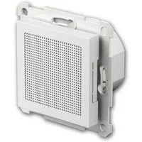 TEM LOGIQ Zusatz Lautsprecher Weiß für Unterputz Radio - Kompakter Mono-Lautsprecher mit 2W RMS für Unterputz-Installationen. Universelles Design in Weiß, ideal für viele Einrichtungsstile. Made in Germany, perfekt für Hohlwand- und Unterputzschalterdosen.