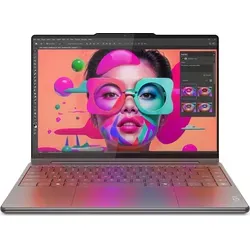Lenovo Yoga 9i 2-in-1 Aura Edition Laptop - Premium 2-in-1 Laptop mit 14" WQUXGA OLED Touch Display, Intel Core Ultra 7 und 32GB RAM. Ideal für Kreative dank vielseitiger Nutzung im Laptop-, Tablet- oder Zeltmodus.