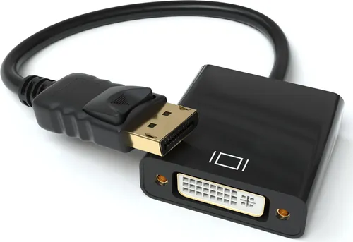 Displayport zu DVI Adapter DP zu DVI-D Konverter Full HD 1080p HDTV PC TV Beamer
