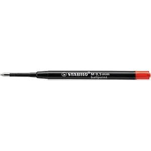 STABILO Ballpoint Refill Kugelschreibermine M rot, 1 St.