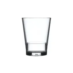 Mepal Flow Glas aus SAN-Kunststoff, transparent 106080253100  , Volumen: 200 ml