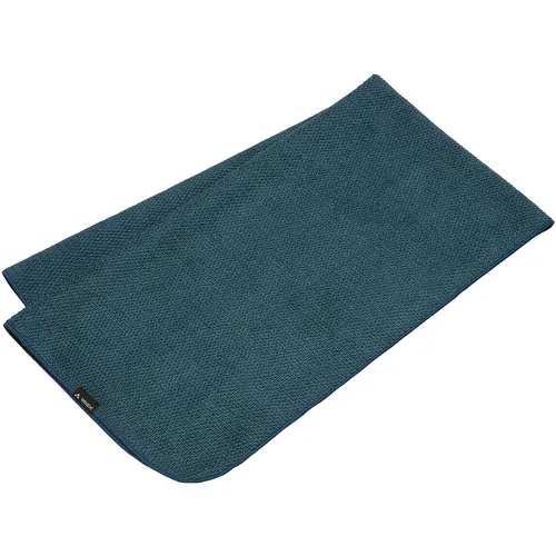 VAUDE Comfort Towel III M - Funktionshandtuch blue sapphire - Saugfähiges, schnelltrocknendes Handtuch aus flauschigem Material, ideal für Reisen und Camping. Waschbar bei 40 °C, angenehm auf der Haut, perfekt für unterwegs.