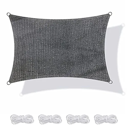 yourGEAR Sonnensegel 3 x 4 m HDPE Tarp - Sonnensegel aus hochwertigem HDPE, idealer UV-Sonnenschutz für Terrasse und Garten, wasserabweisend und langlebig.