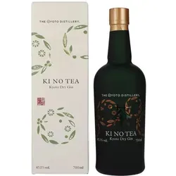 Ki No Bi Tea Gin 45,1% 0,7l - Premium Gin mit feinem Teearoma, perfekt für Cocktails und pur, in eleganter 0,7l Flasche.