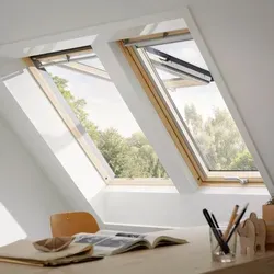 VELUX Dachfenster GPL 3070 Klapp-Schwingfenster Holz THERMO Fenster, 78x118 cm (MK06)