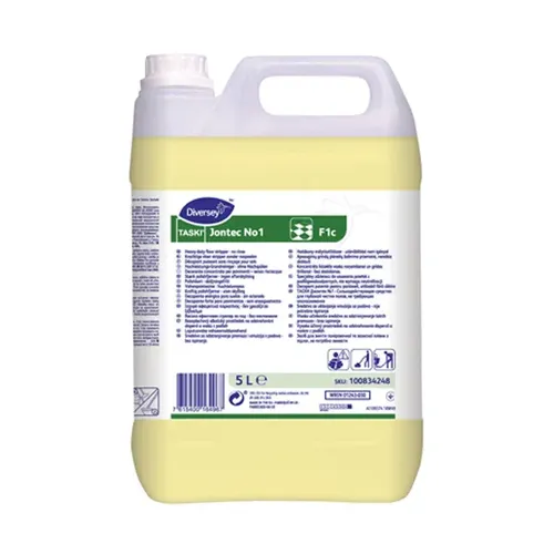 Diversey Taski Jontec No.1 F1c 5 L alkalischer Grundreiniger, Hochleistungsgrundreiniger 101102722