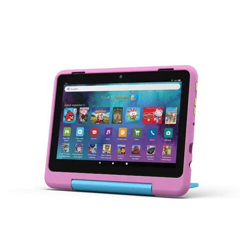 AMAZON Fire HD 8 Kids Pro - Kinder Tablet mit 32 GB - Tablet für Kinder mit 32 GB Speicher, robustes Design und kindgerechte Inhalte für sicheres Lernen und Spielen.
